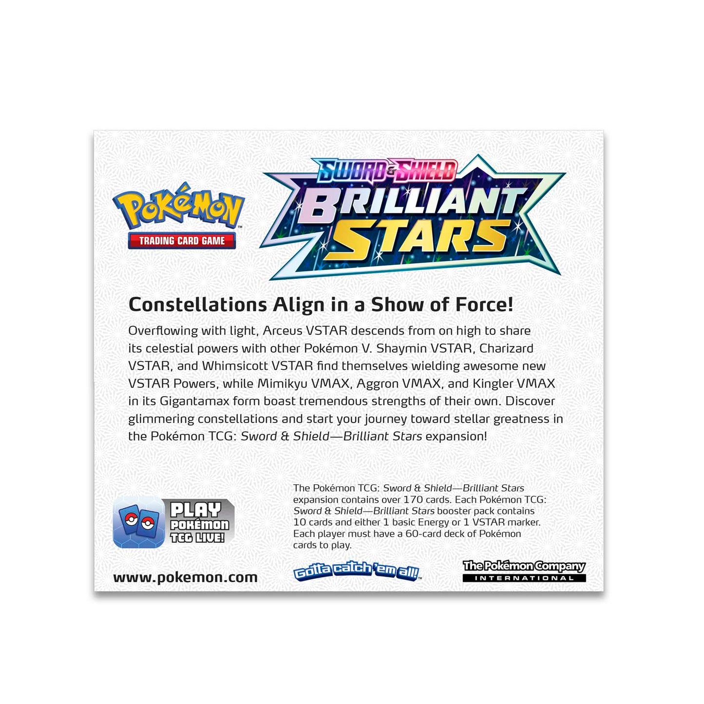 Brilliant Stars Booster Box (Display of 36 Packs)