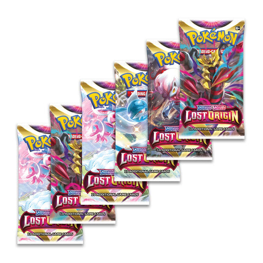 Pokémon TCG: Sword & Shield-Lost Origin 6 Booster Pack Bundle