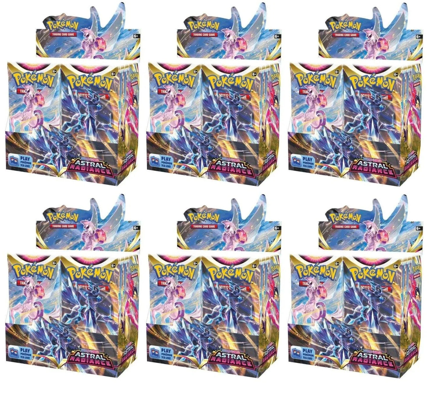 Astral Radiance Case of (6) Booster Boxes